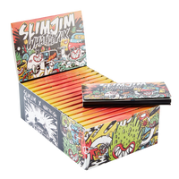 Slimjim X What The Yak - Rolling Paper + Tips & Grinder + Tray Pack (Box of 16)_0