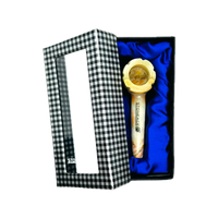 StoneAge | 4" Handmade Tobacco Smoking Pipe – Model: Bowl Design, Includes Gift Box_0