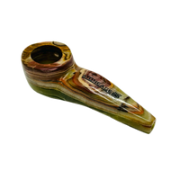 StoneAge | 4" Handmade Tobacco Smoking Pipe – Model: Curve, Includes Gift Box_2