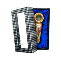 StoneAge | 4" Handmade Tobacco Smoking Pipe – Model: Curve, Includes Gift Box_0