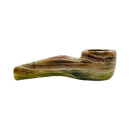 StoneAge | 4" Handmade Tobacco Smoking Pipe – Model: Curve, Includes Gift Box_4