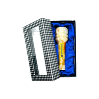 StoneAge | 4" Handmade Jumbo Tobacco Smoking Chillum, Includes Gift Box_0