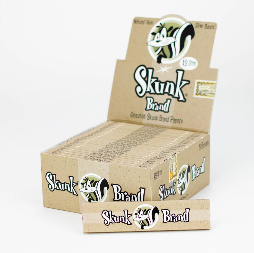 Skunk Brand | Hemp Rolling Papers King slim Box of 50