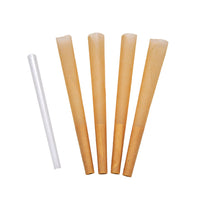 HORNET | Natural Unrefined 1-1/4 Size Pre Rolled Paper Cones Smoking 32 Pack Cone_2